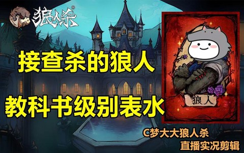 狼人杀怎么好好表水