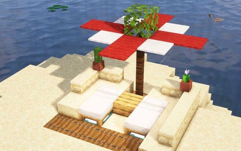 我的世界怎么做沙滩椅[图2]