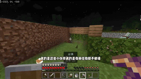 我的世界绿色条是什么