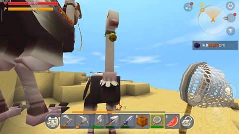 迷你世界鸵鸟吃什么食物