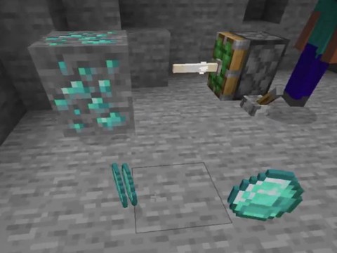 我的世界矿石怎么挖